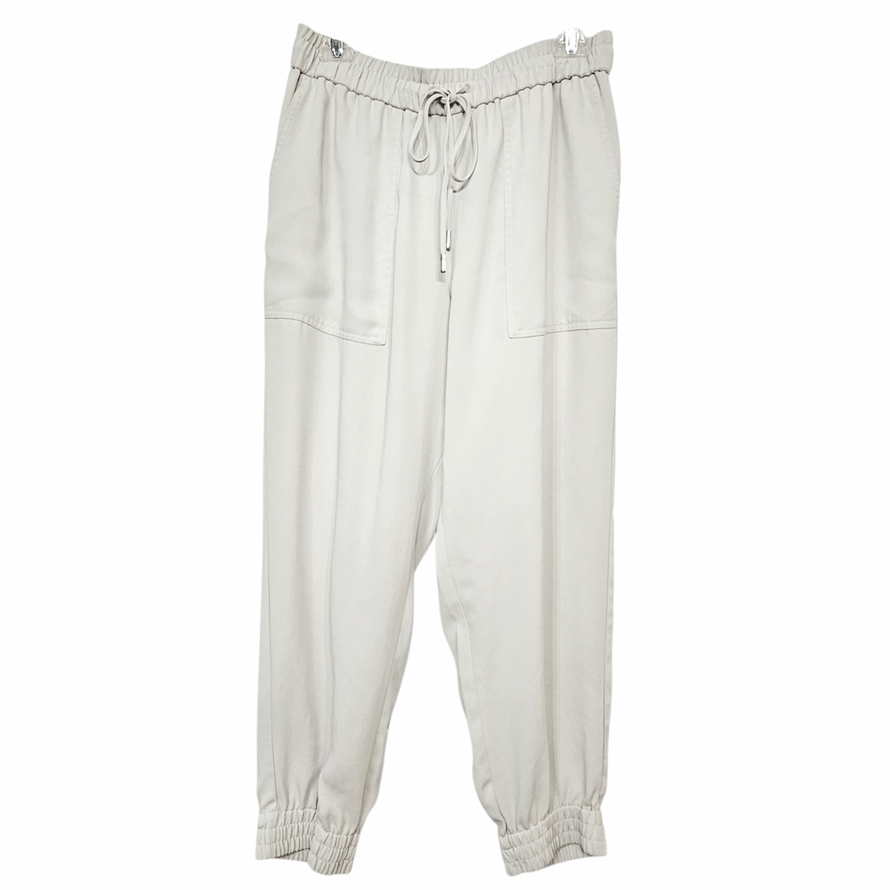 Ann Taylor Women’s Jogger Dress Pants — Size Large — Light Khaki